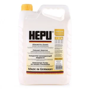 Антифриз концентрат HEPU жовтий G12+ 5 л — концентрований охолоджувач