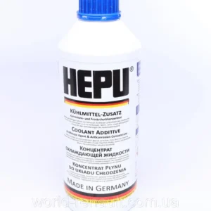 Антифриз концентрат HEPU синій G12+ 1,5 л — концентрований охолоджувач