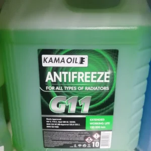 Антифриз KAMA OIL зелений -40°C 10 кг — готовий до використання G11