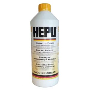 Антифриз HEPU P999-G13 жовтий концентрат 1.5 л — охолоджуюча рідина G13