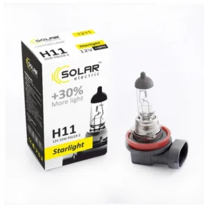 Галогенна лампа Solar H11 +30% 12V