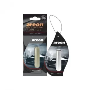 Ароматизатор повітря Areon Sport Lux 5 мл Platinum – елегантний аромат для авто