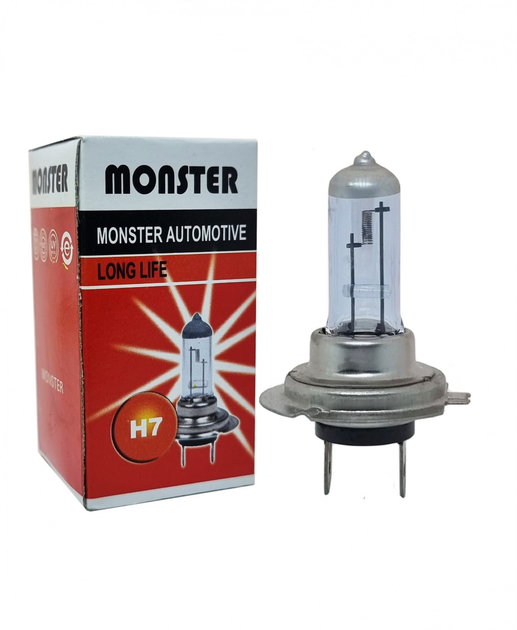 Галогенна лампа H7 MONSTER Long Life 55W 24V