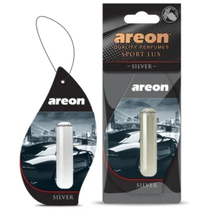 Ароматизатор повітря Areon Sport Lux 5 мл Silver – свіжий аромат для авто