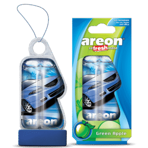Ароматизатор повітря Areon Liquid 8.5 мл Green Apple – свіжий аромат зеленого яблука для авто