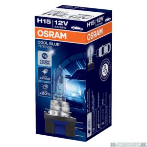 Галогенова лампа Osram H15 12V 55/15W PGJ23t-1 Cool Blue Intense (1 шт.)